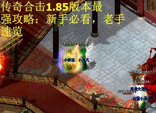 传奇合击1.85版本最强攻略：新手必看，老手速览